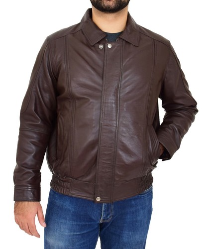 Herren echt braun leder - herren,