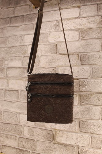 Braun canvas moc snake - braun,